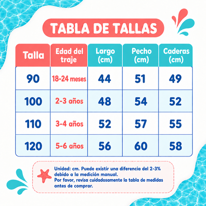 AquaSwim™ | Seguridad al nadar en una sola prenda